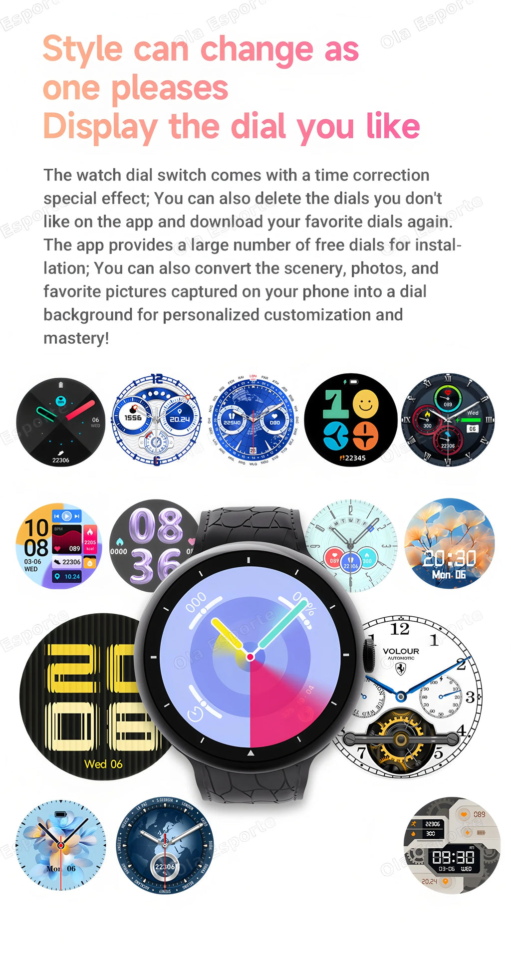 Reloj inteligente para hombre, pantalla AMOLED de 1,52 pulgadas, llamada BT, GPS, rastreador de actividad/deporte, Monitor de salud, reloj inteligente con carga inalámbrica