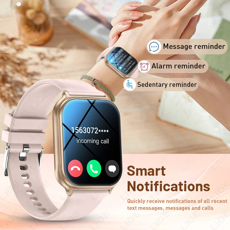 Smartwatch 2026 con pantalla AMOLED 1,83", batería 700 mAh y llamadas Bluetooth