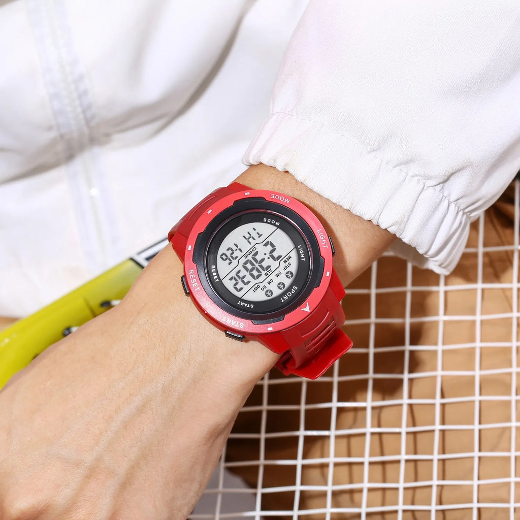 Reloj Digital Deportivo LED Multifunción Hombre