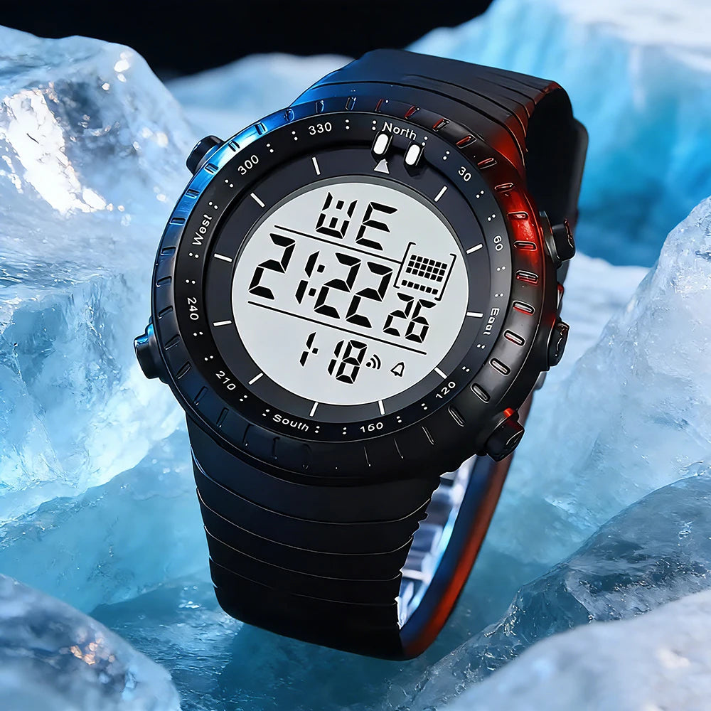 Reloj Digital LED Militar Deportivo Resistente al Agua