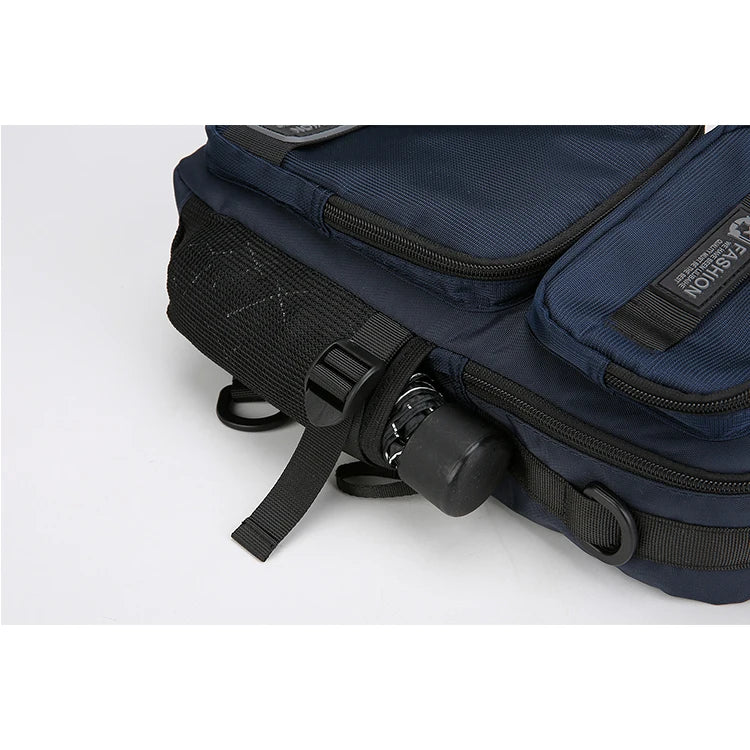 Bolso Bandolera Funcional y Moderno - Bolso de Pecho, de un Solo Hombro, Correa Ajustable, Perfecto para Viajes y Uso Diario