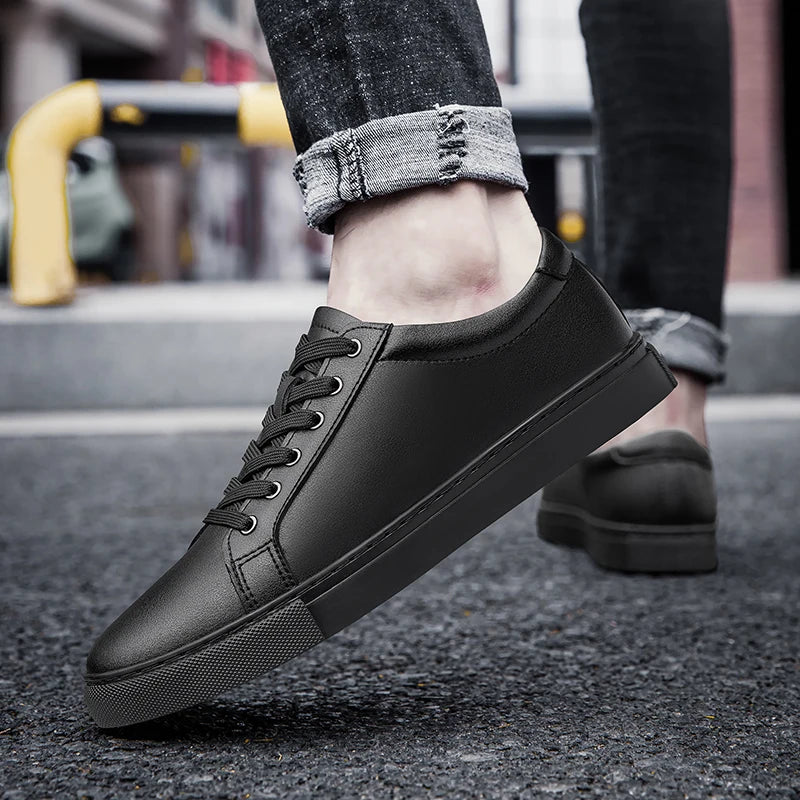 Zapatos Casuales de Cuero Genuino para Hombre | Planos Artesanales