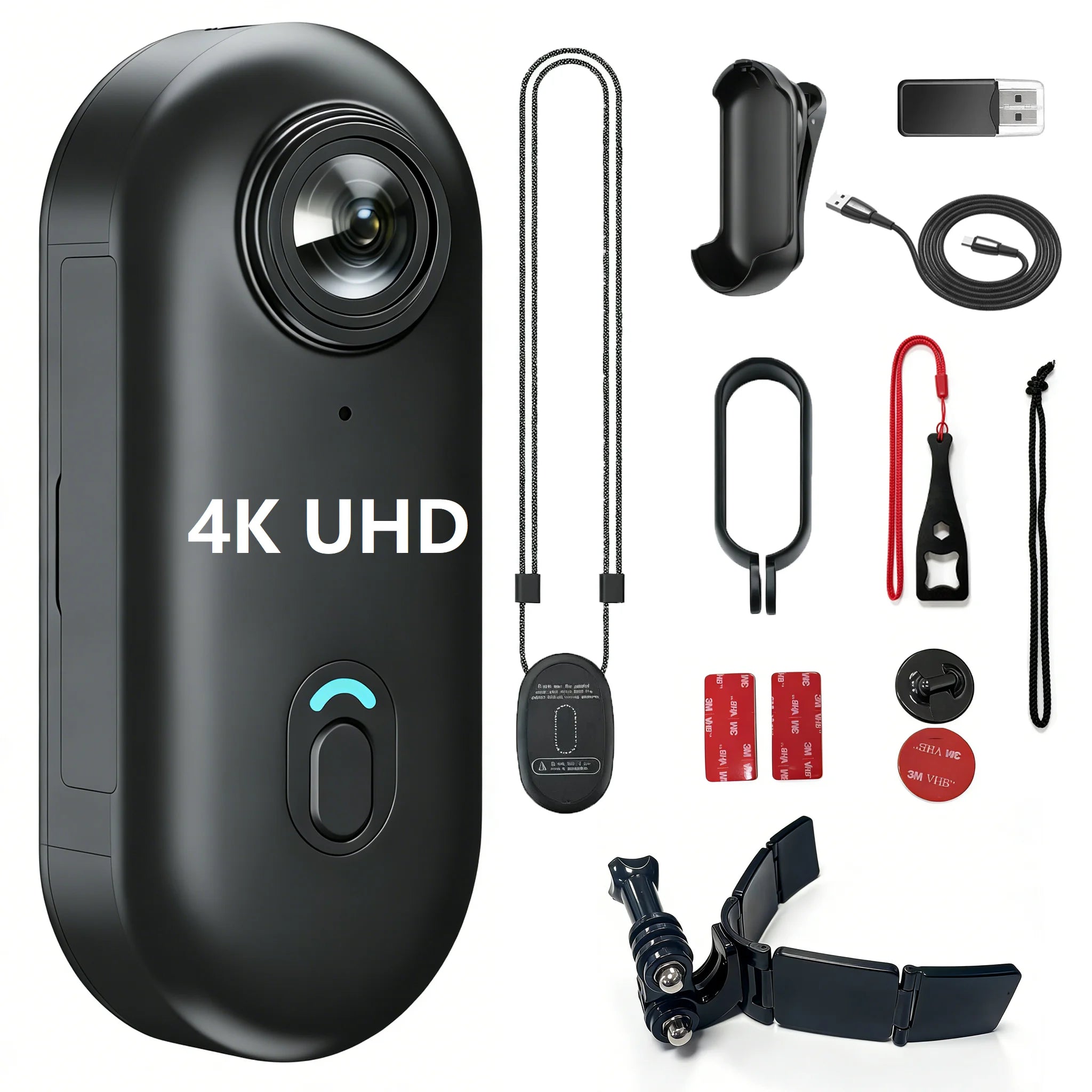 Cámara de acción 4K WiFi POV mini deportiva para motocicleta y ciclismo