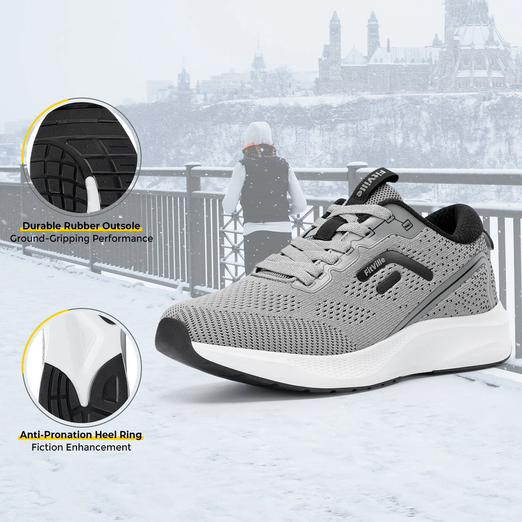 FitVille Zapatillas Deportivas Anchas para Hombre | Transpirables