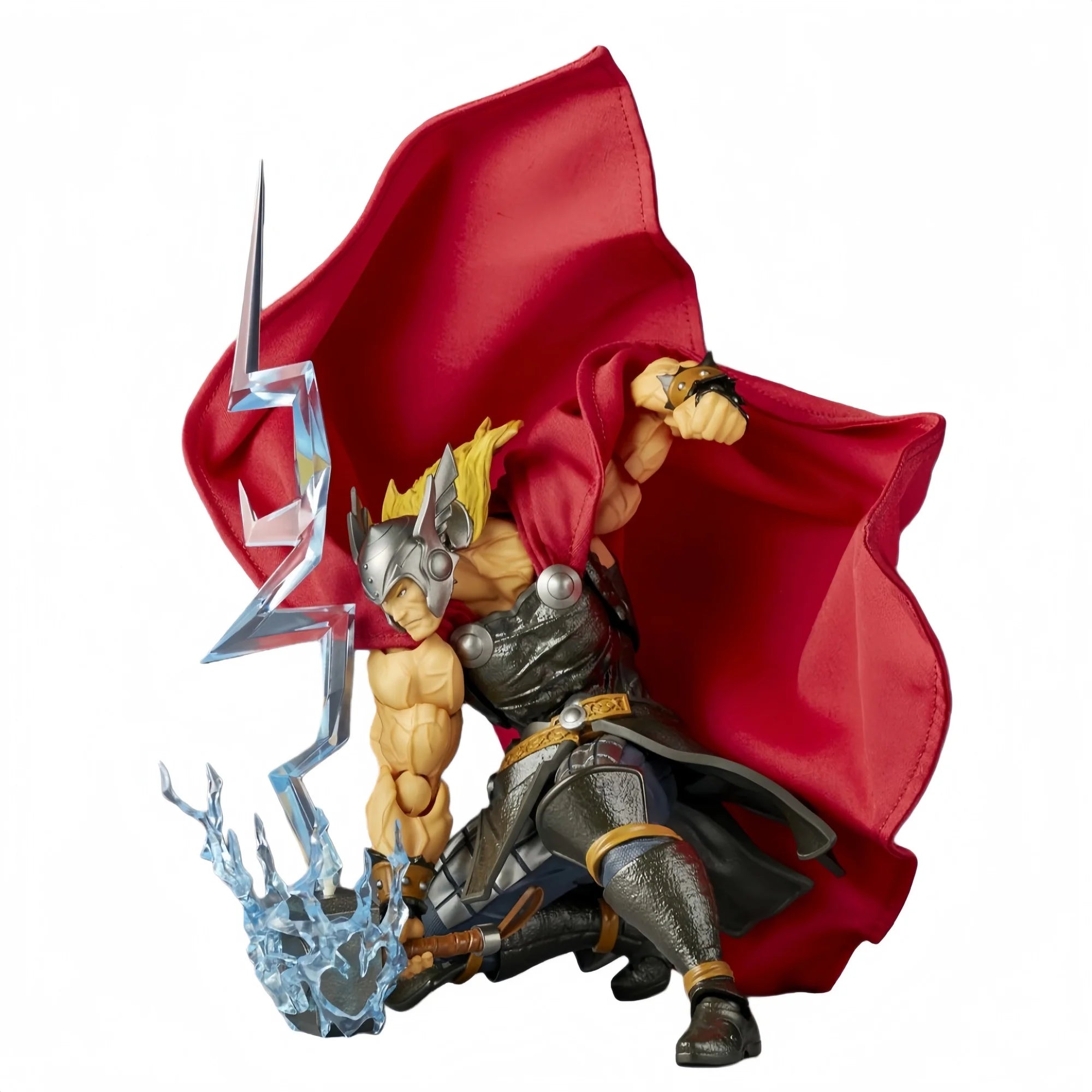 Nueva Figura de Acción Thor de CTM Toys Kaiyodo Revoltech, Articulaciones Reforzadas, Figura de Acción de Thor de Marvel Avengers, Juguete KO, Regalo, Preventa (Segundo Trimestre de 2026)