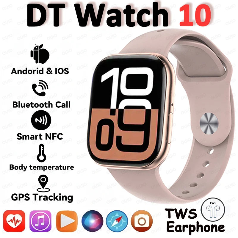DT Watch X Mini Reloj Inteligente NFC AMOLED