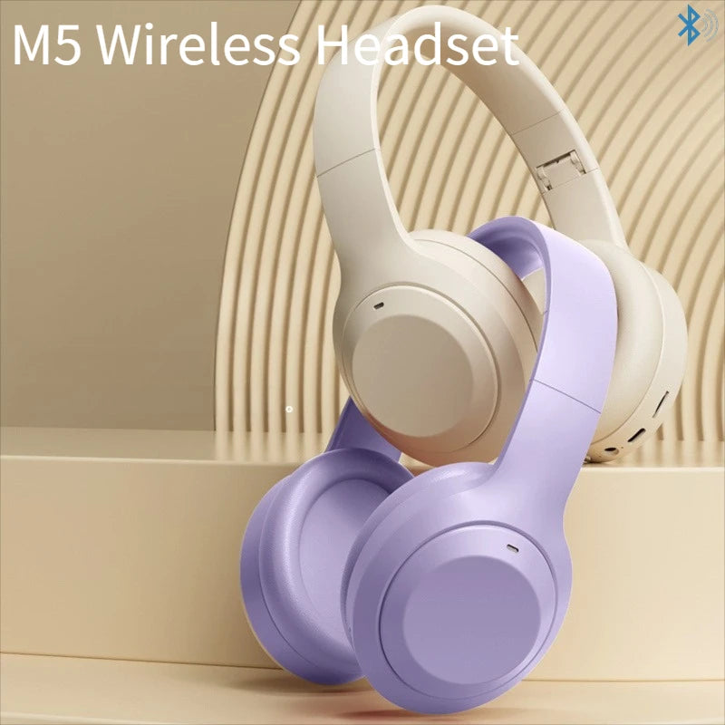 M5 Auriculares Estéreo HiFi Bluetooth 5.3 Gaming