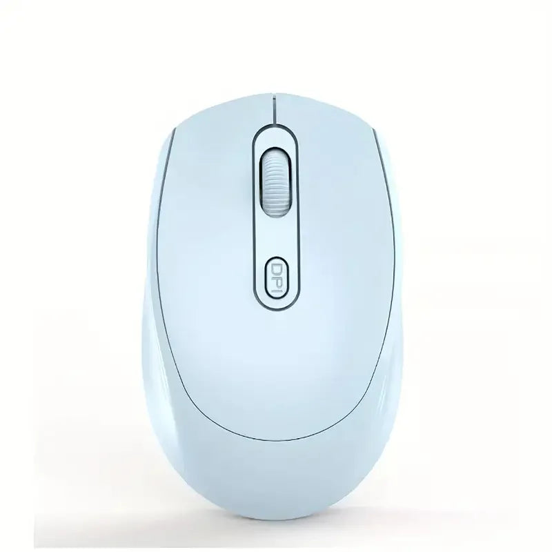 Ratón inalámbrico con batería para Gamer, modos duales, compatible con Bluetooth, 2,4G, USB, silencioso, para portátil, tableta, Macbook Mause