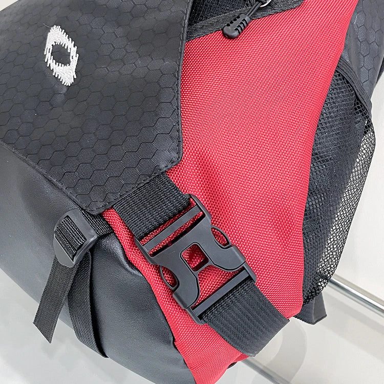 Bolso de pecho de gran capacidad, bolso cruzado con parte trasera lateral de gran capacidad, múltiples bolsillos, adecuado para deportes al aire libre, viajes y ciclismo