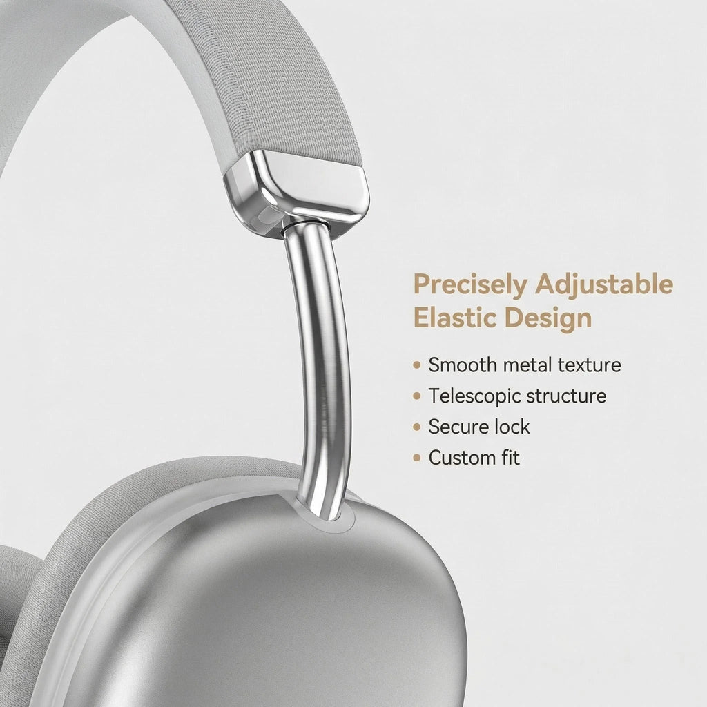Auriculares Diadema de Tela HiFi Cancelación Ruido