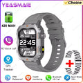Reloj Inteligente Militar Resistente 2026, para Hombre, con Llamadas Bluetooth, Monitoreo de Salud, Voz AI, Deportivo, Resistente al Agua, para Android