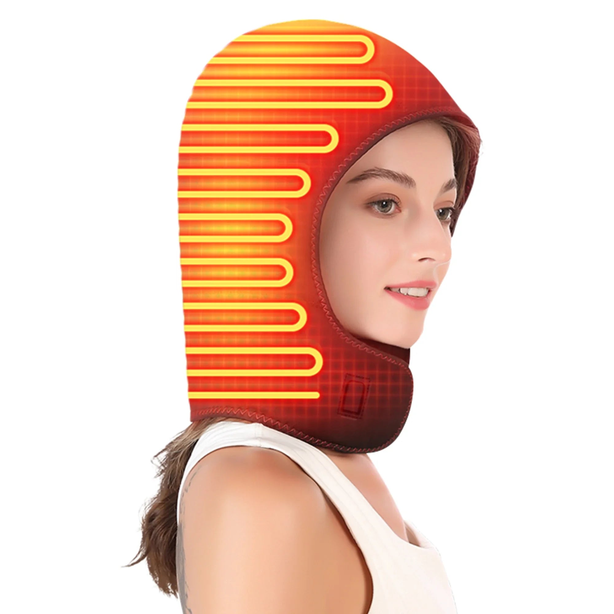 Masajeador Eléctrico de Cabeza con Calor y Vibración