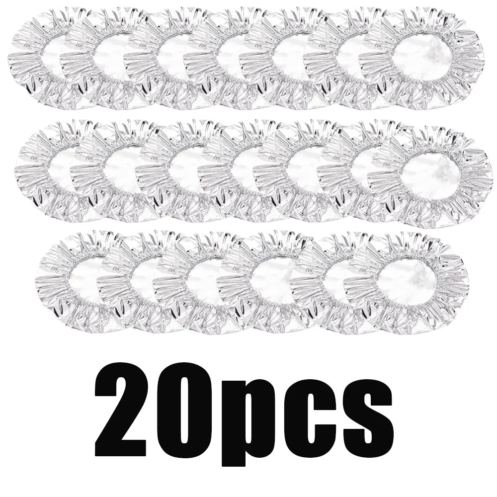 Tapas Reutilizables de Aluminio para Recipientes, Set de 10 a 50 Piezas