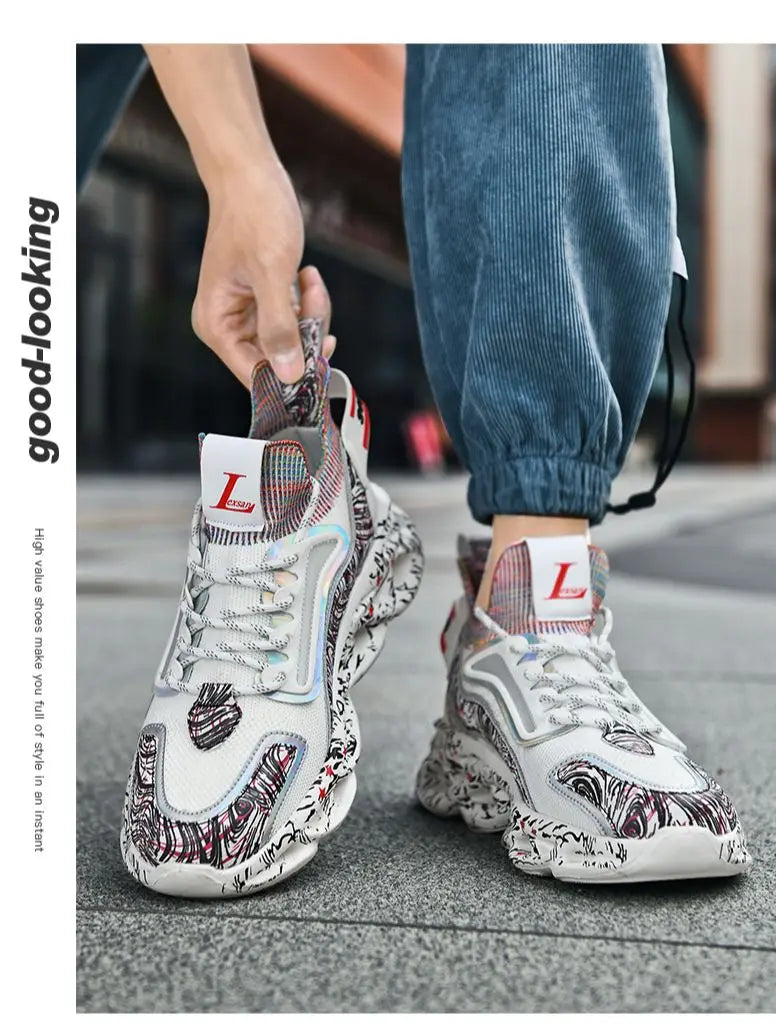 tenis masculino zapatos de hombre zapatillas hombre Zapatillas de deporte informales para hombre, tenis de lujo, transpirables, mocasines de moda para correr