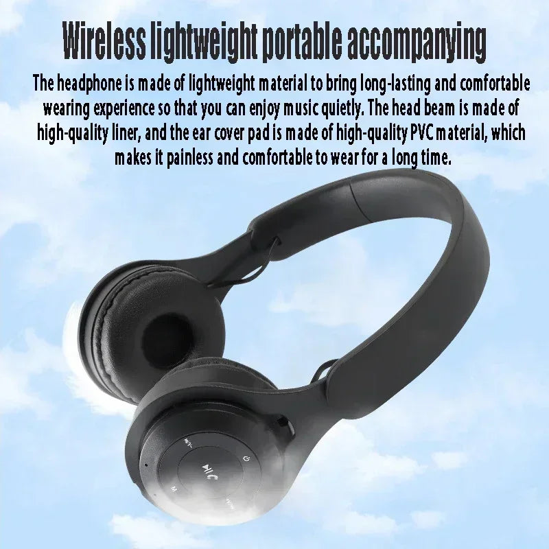 Macarone auriculares inalámbricos Bluetooth con micrófono aislamiento acústico auriculares para juegos auriculares de graves Hifi Blutooth5.3 Hedset
