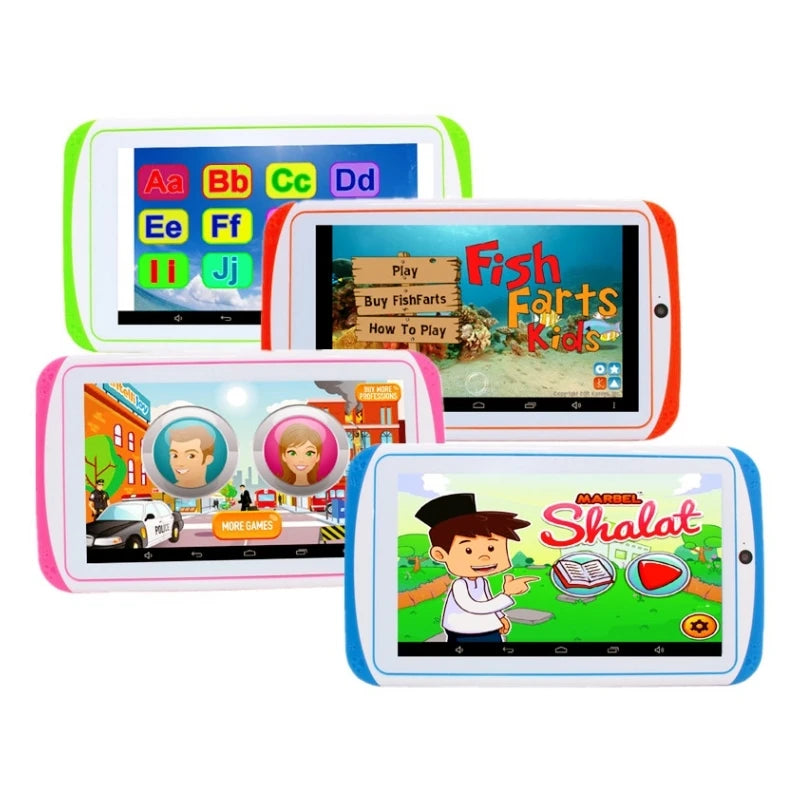 Nueva Tablet Android 9.0 de 7 Pulgadas, 2GB de RAM, 16GB de ROM, RK3126 Quad Core, 1024*600 IPS, 3000mAh, Cámara Dual