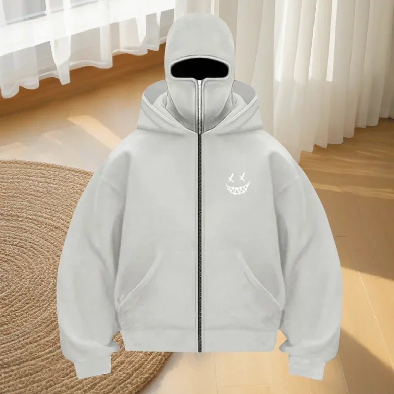Buzo con Capucha y Cremallera para Hombre – Estilo Urbano