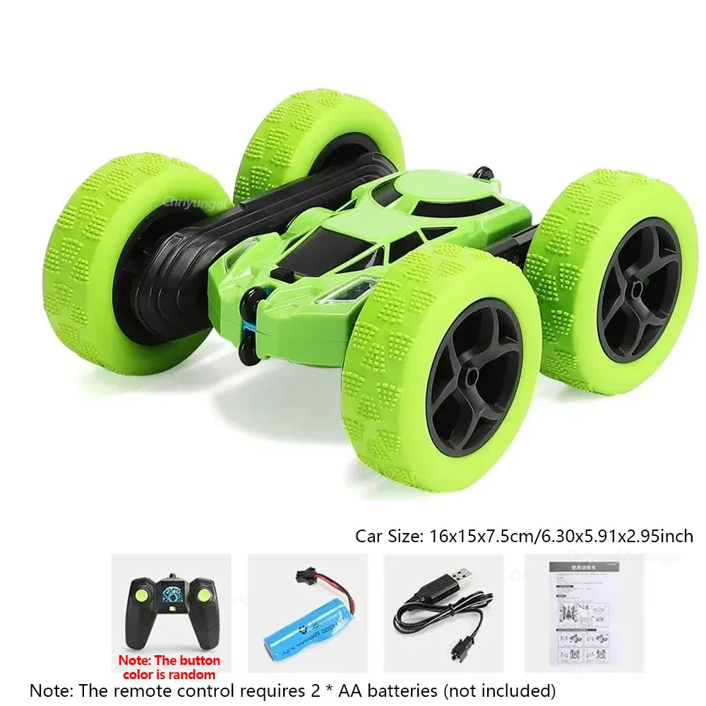 Coche Acrobático RC 2.4 GHz, Deriva, Doble Cara, Acrobacias Todoterreno