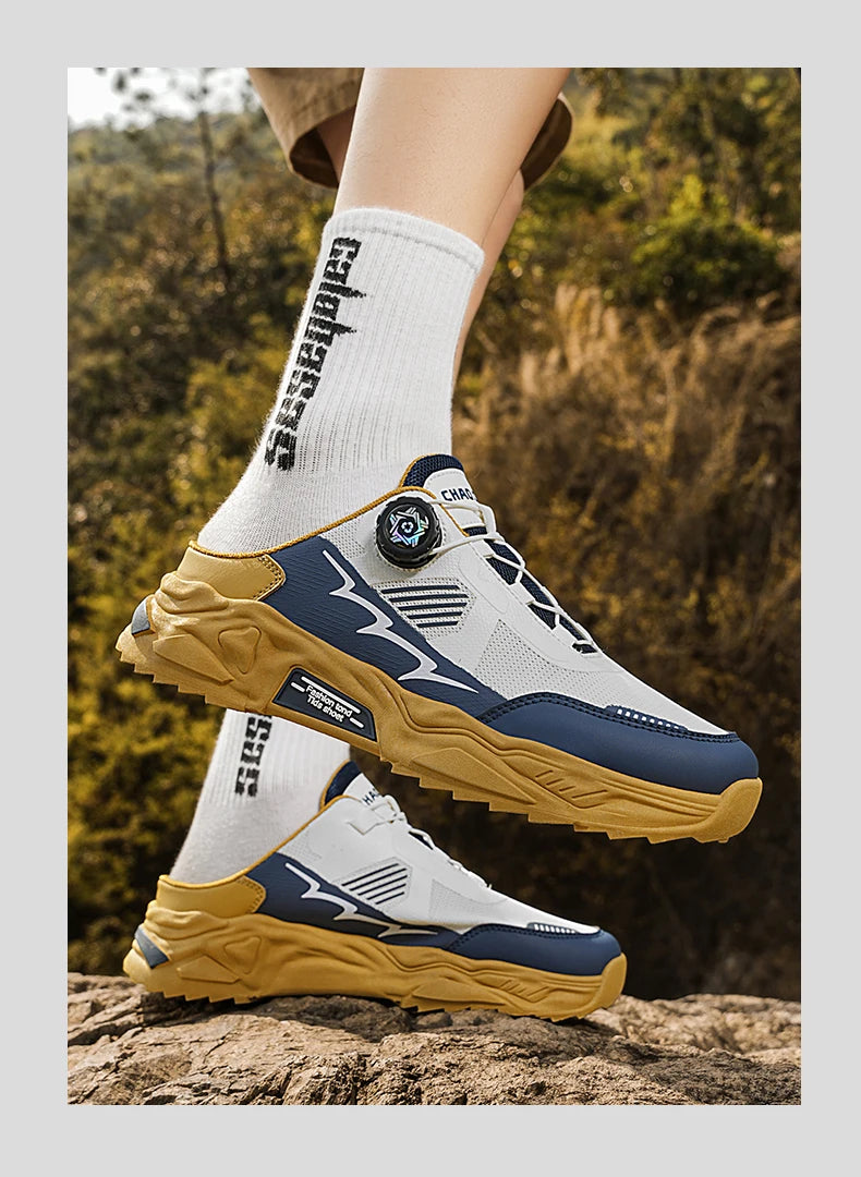 Zapatillas Casuales Transpirables para Hombre - Suela Blanda