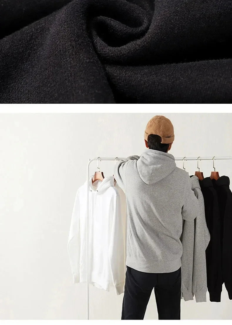 Hoodie Estampado con Capucha para Hombre - Estilo Casual Y2K