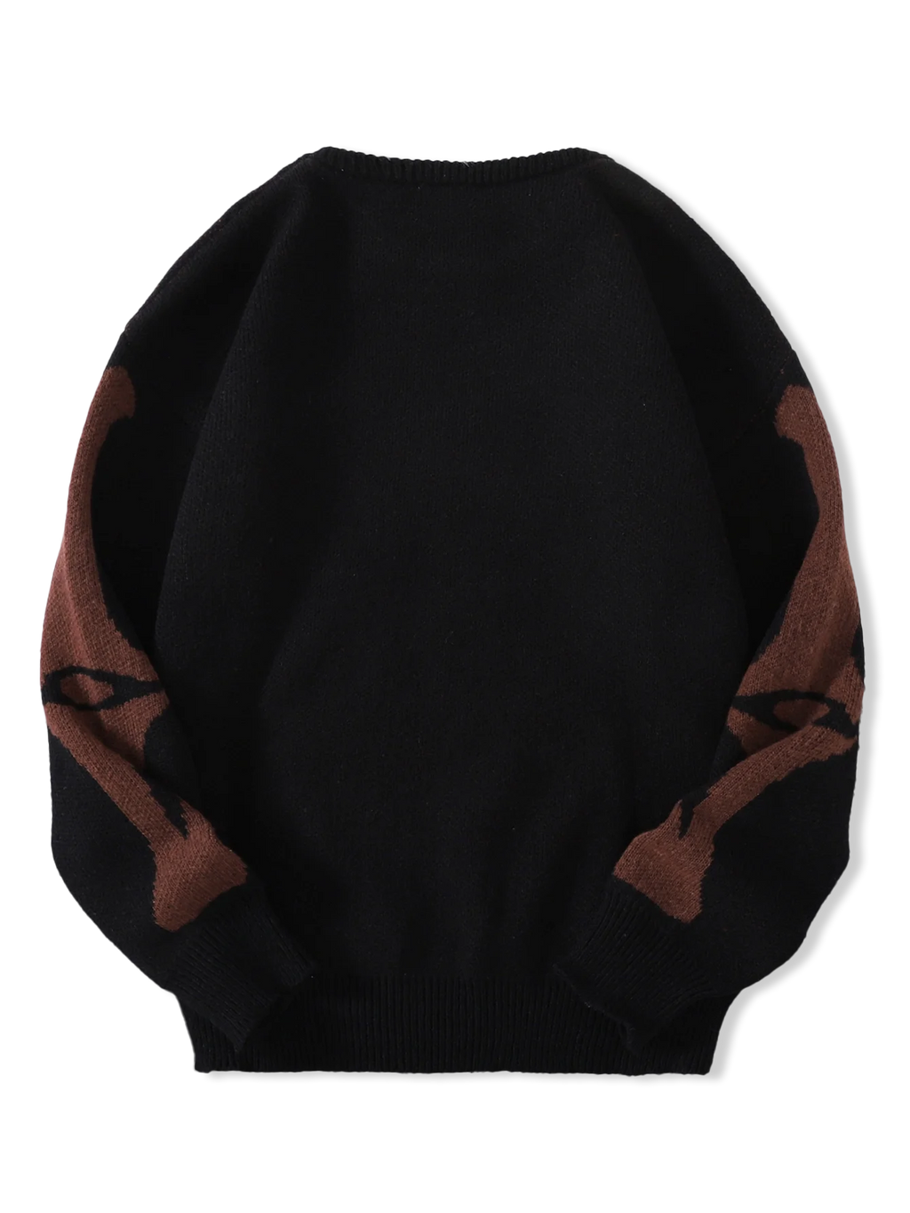 Nuevo Popular Otoño e Invierno Backbone Jacquard patrón pulóver suéter Casual cuello redondo tejido jersey de los hombres