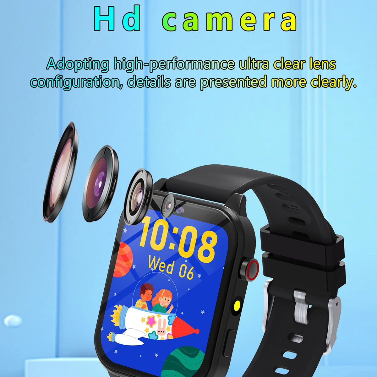 Reloj Inteligente Niños Pantalla Táctil Juegos