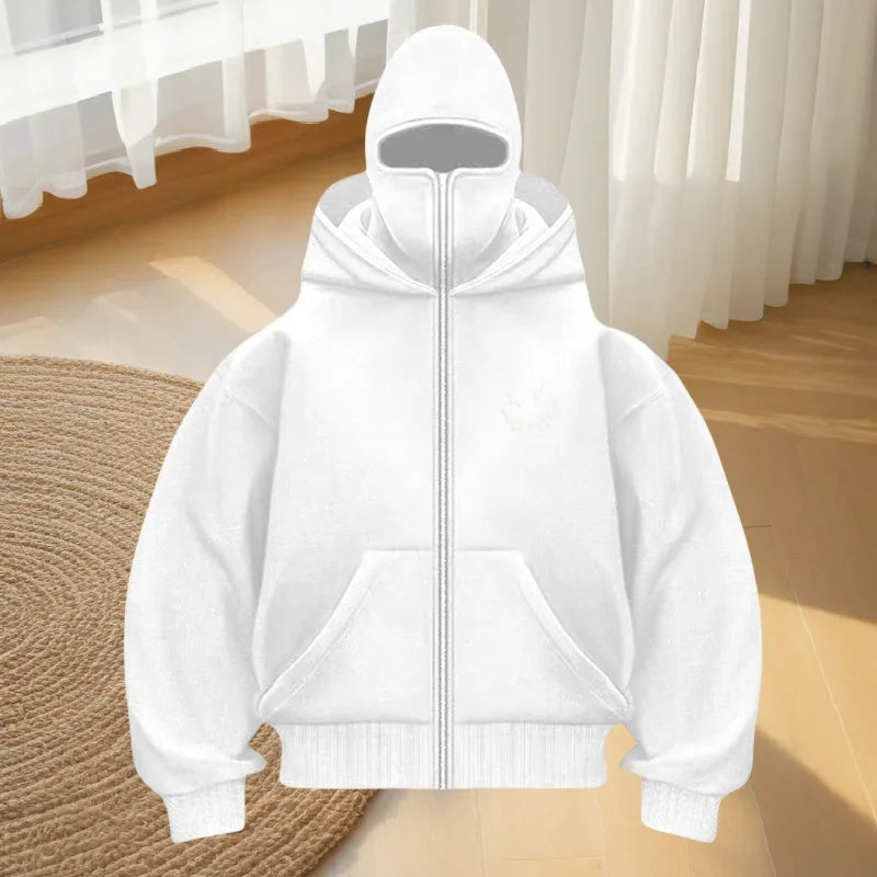 Buzo con Capucha y Cremallera para Hombre – Estilo Urbano