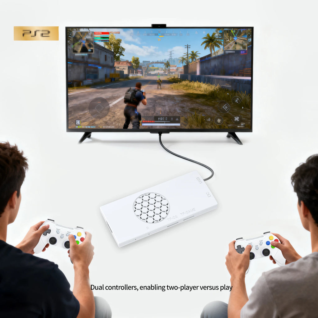Consola de juegos con procesador de 8 núcleos G99 para P1/P2/FC (más de 35 emuladores) con pantalla HD 4K, frecuencia de 2,2 GHz y soporte multilingüe