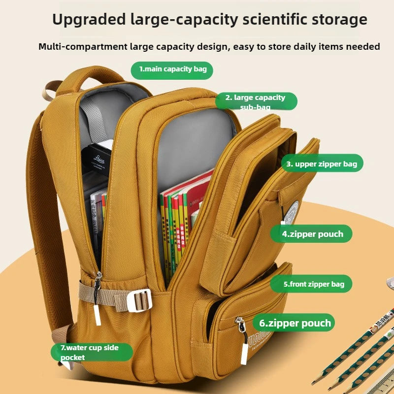 Mochila de escuela secundaria primaria, mochilas escolares para adolescentes, mochila para estudiantes de secundaria, mochila de viaje deportiva de gran capacidad para hombre