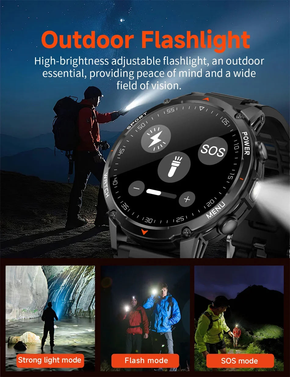 Reloj Inteligente Militar T-Rex 3 GPS Bluetooth