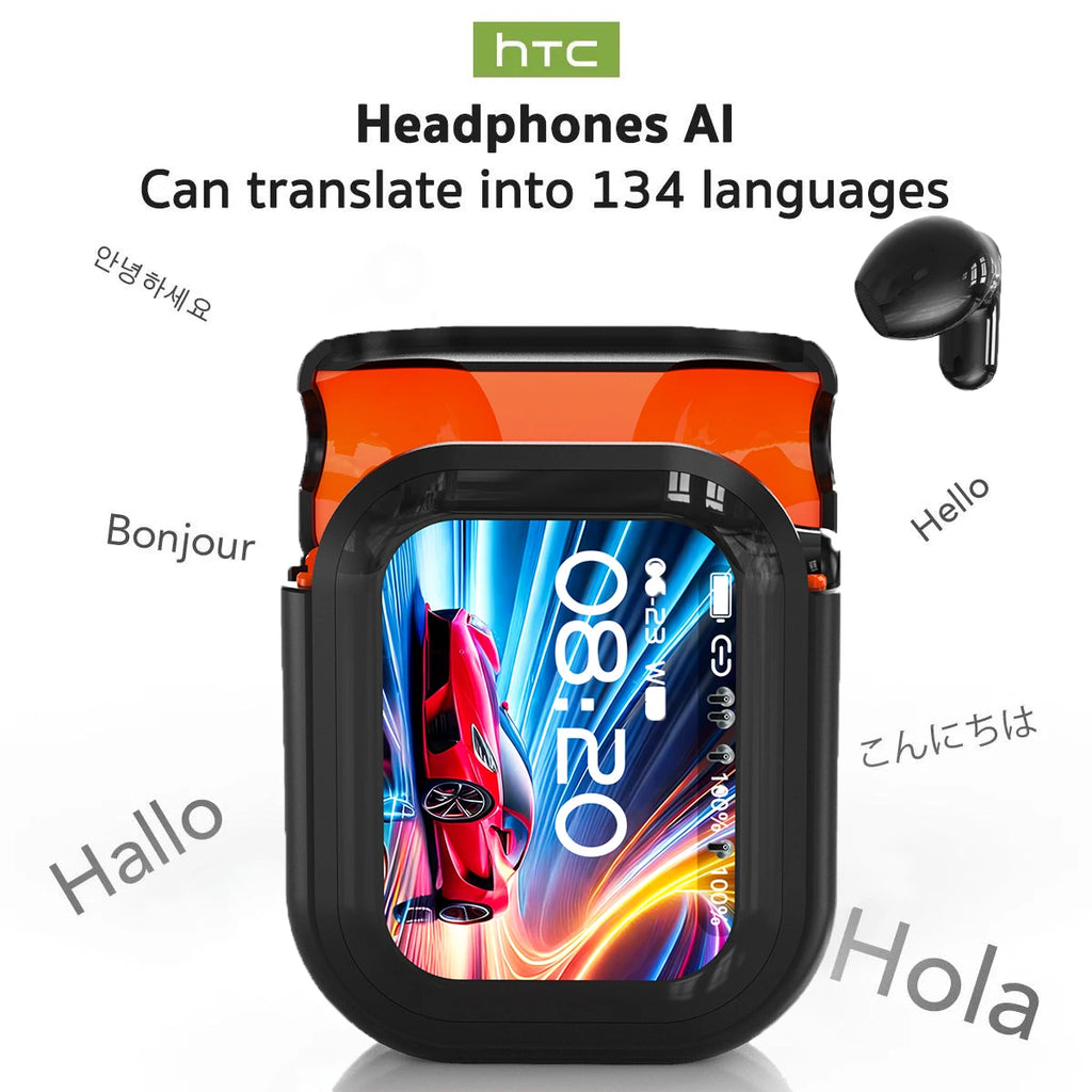 HTC NE20 Auriculares Traductor IA Pantalla LCD