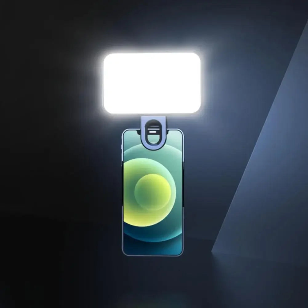Mini Luz LED para Selfie Portátil con Clip