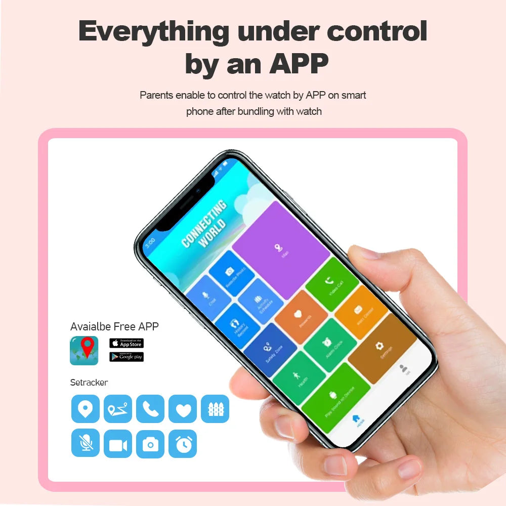 Reloj Inteligente 4G para Niños KT33 con GPS, WiFi y Videollamada