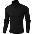 Juego de animales, blusa fría de lujo para hombre, suéteres informales, jersey de lana con cuello alto, camisetas básicas a rayas, sudadera cálida de punto para hombre