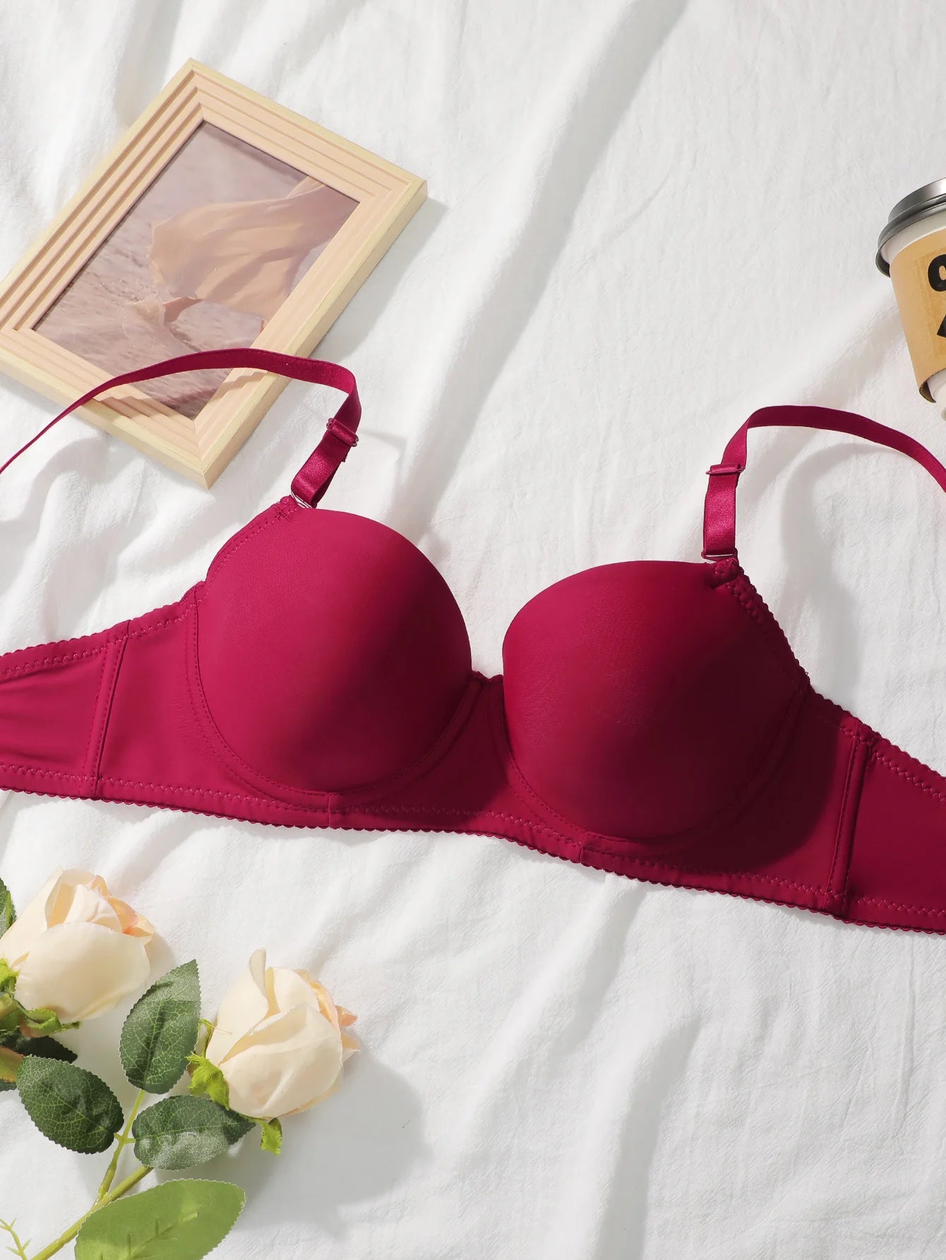 Conjunto de Sujetador Push Up y Bragas para Mujer