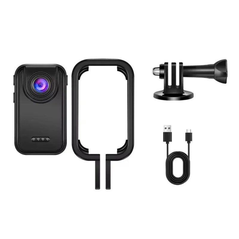 Cámara de Video Portátil 2K HD Lenovo para Ciclismo y Montañismo