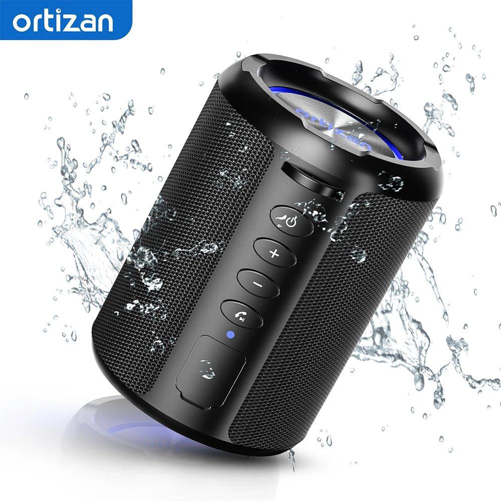 Ortizan X9S Altavoz Bluetooth Inalámbrico IPX7 RGB