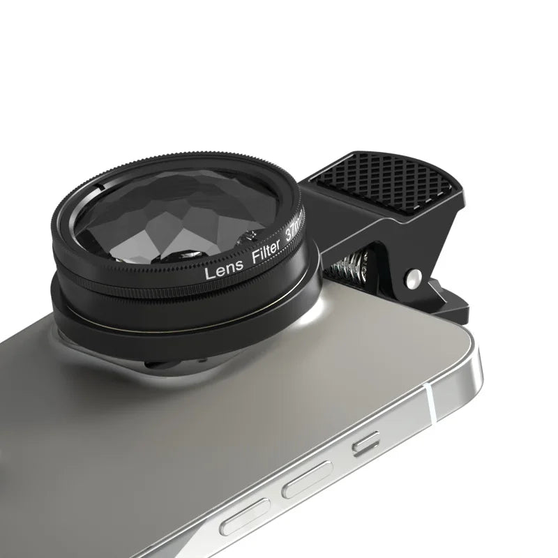 Kit de Lentes y Filtros 37mm para Celular iPhone y Samsung