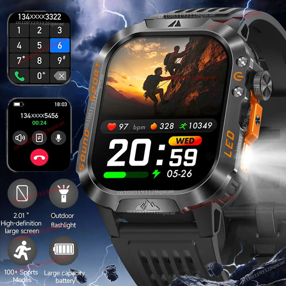 Reloj Inteligente Deportivo 2.01 Llamadas Bluetooth