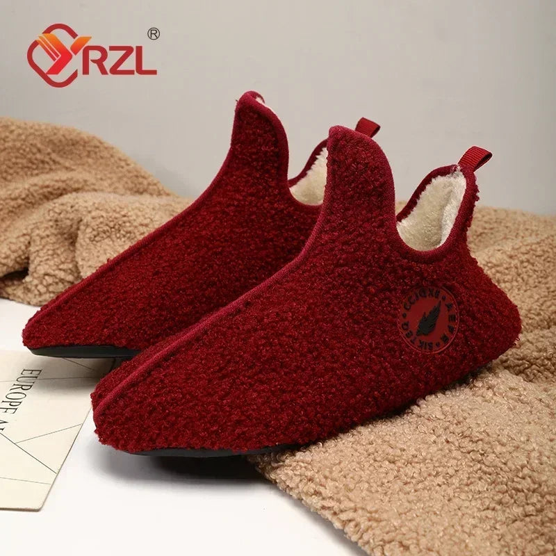 Zapatillas de Algodón para Hombre YRZL - Cálidas Interior Invierno