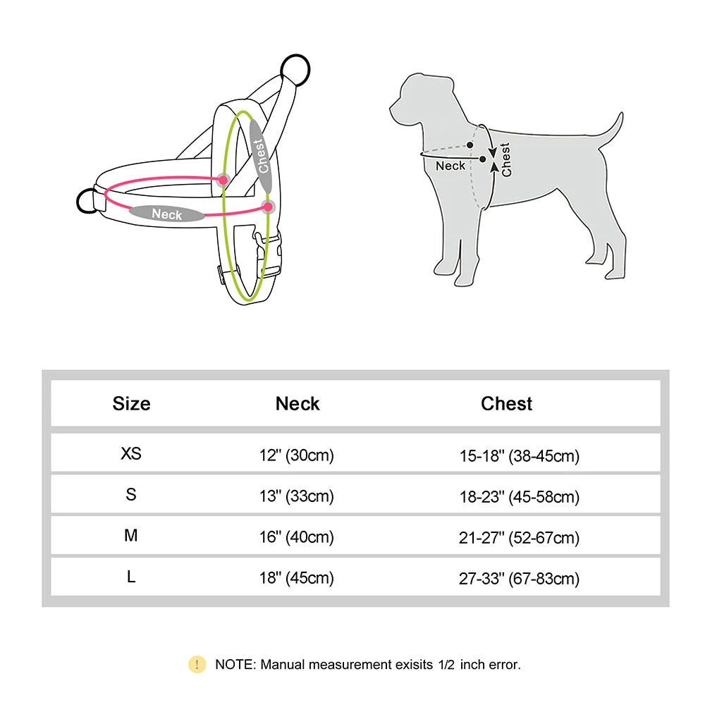 Chaleco Arnés Térmico para Perros – Acolchado y Ajustable