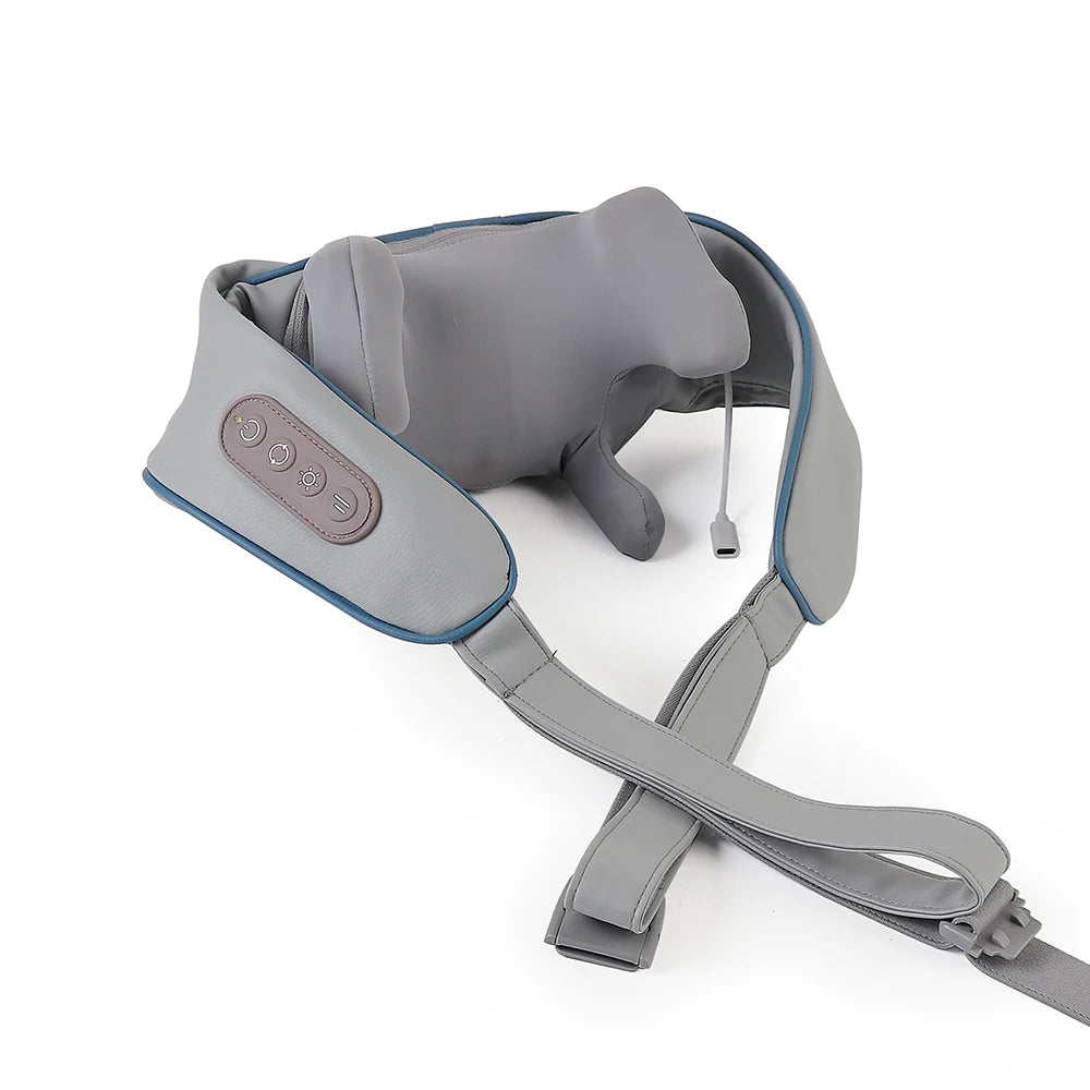 Masajeador Inalámbrico de Cuello y Hombros 26W con Motor