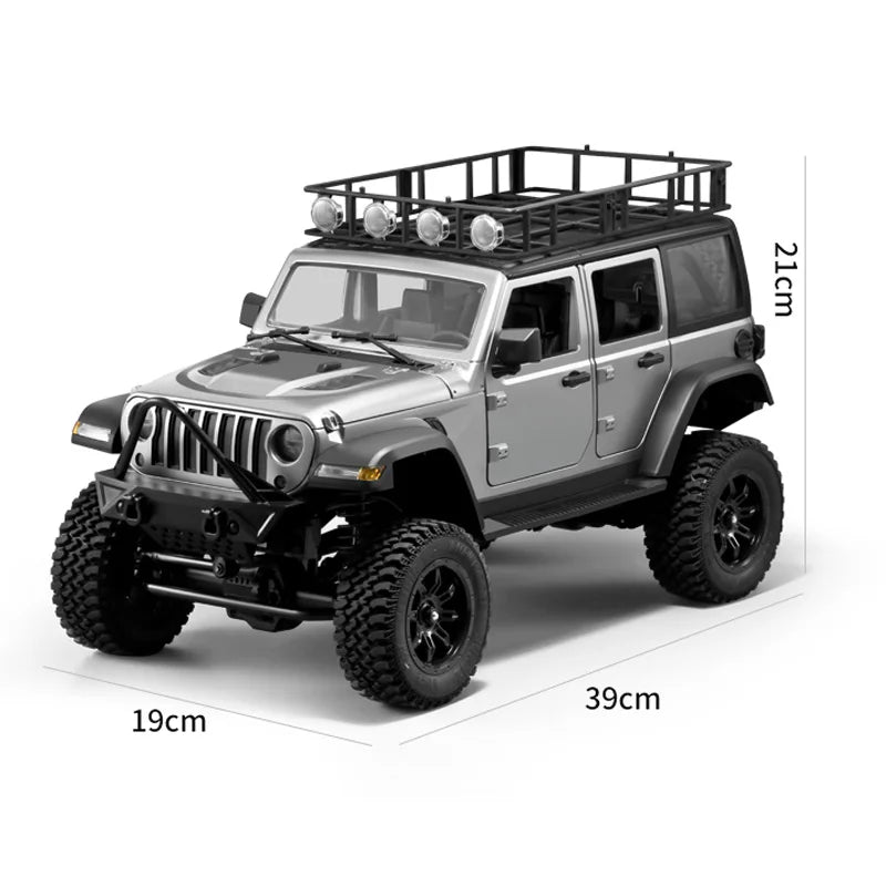 Buggy RC Crawler 4x4, Escala Completa con Luces LED