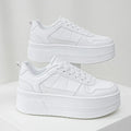 Zapatillas de plataforma para mujer con malla transpirable - 5 cm