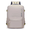 Mochila de Viaje Aprobada por Aerolíneas, Económica, de Color Sólido, para el Tiempo Libre, de Gran Capacidad, para Viajes Diarios, para Computadora