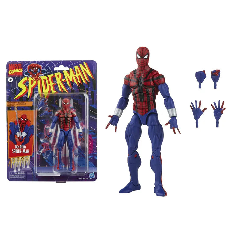 Hasbro Deadpool 80 aniversario limitado Spider Man Venom Kraven 2099 Peter Parker leyenda figura de acción colección de modelos de Anime