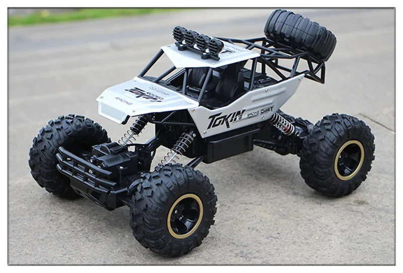 Auto Teledirigido 4WD 1:12/1:16 Buggy RC Todoterreno con Luces LED