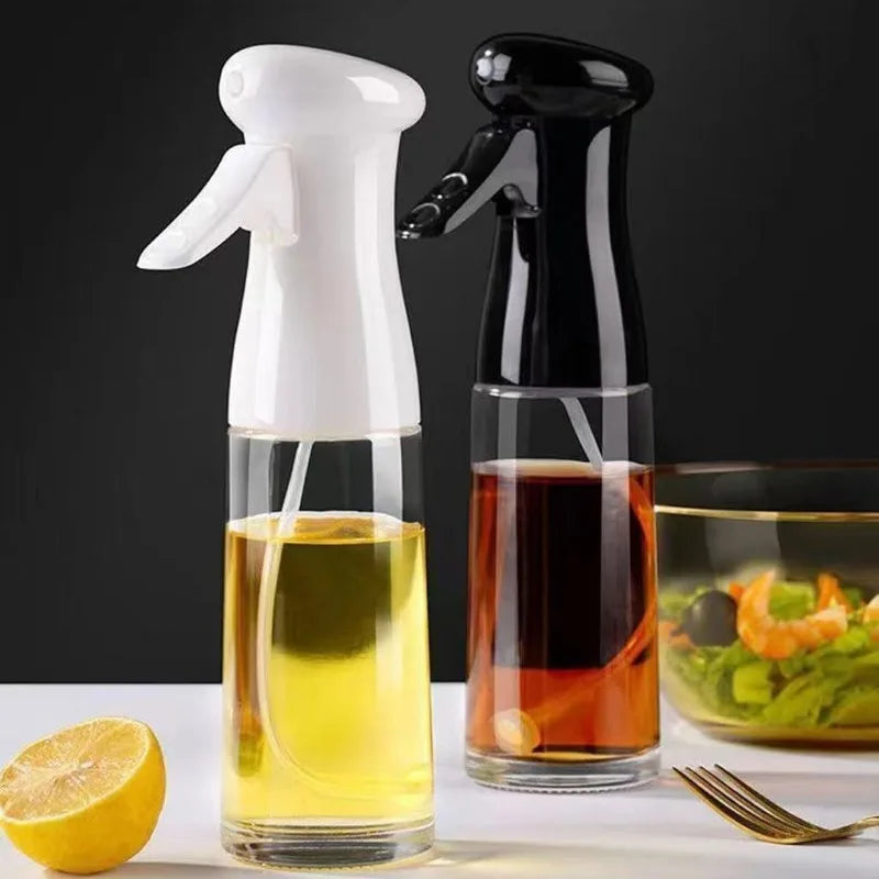 Pulverizador de aceite, botella pulverizadora de aceite de oliva de 200ml/300ml para freidora de aire de cocina, dispensador de aceite, pulverizador de cocina para aceite, vinagre