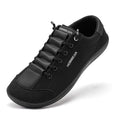 HOBIBEAR Zapatos descalzos para hombre y mujer |   Gota cero |   Zapatillas de deporte de lona informales con punta ancha, zapatos para caminar minimalistas