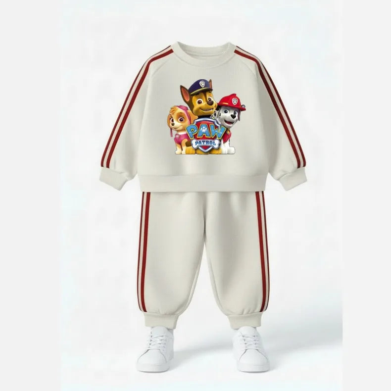 Conjuntos de ropa de manga larga para niños, chándal informal para niños, sudaderas con capucha y pantalón largo de dos piezas, nuevo estilo, primavera 2026
